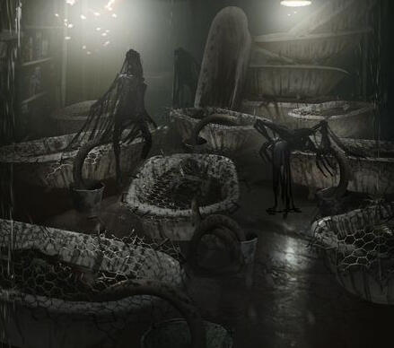 las creaciones de Hazūki, infectados en su última fase.